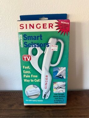 Vintage Singer Cordless Smart Scissors Fabric Cutter